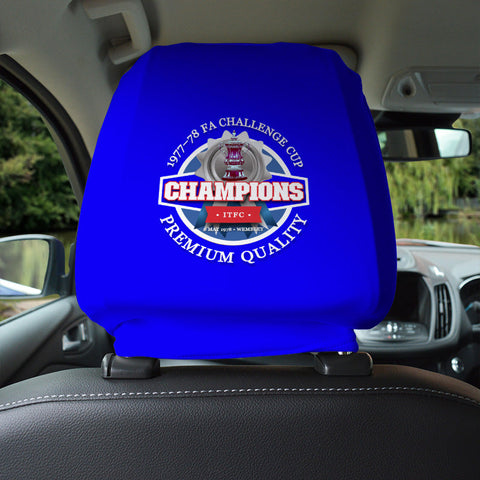 Ipswich FA Cup - Football Legends - Headrest Cover