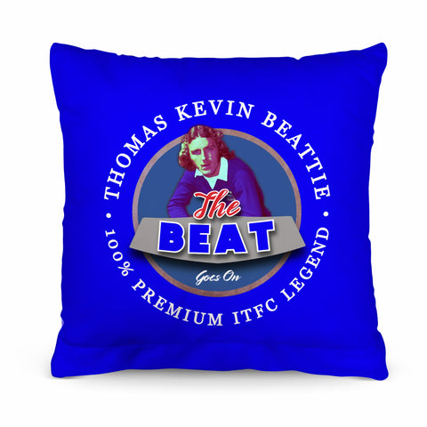 Ipswich Kevin Beattie - Football Legends - Cushion 10inch