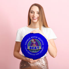 Ipswich Kevin Beattie - Football Legends - Circle Cushion 14inch