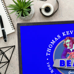 Ipswich Kevin Beattie  - Football Legends - Door Mat -60cm X 40cm