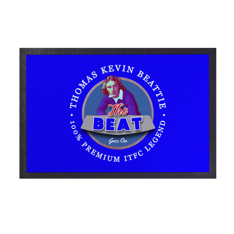 Ipswich Kevin Beattie  - Football Legends - Door Mat -60cm X 40cm