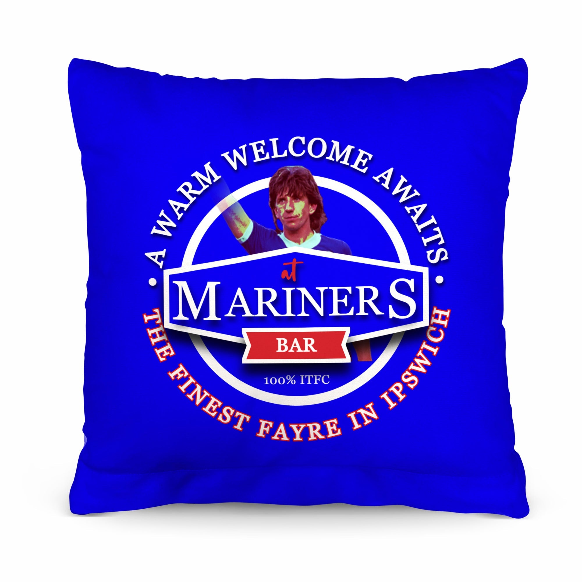 Ipswich Paul Mariner - Football Legends - Cushion 10inch