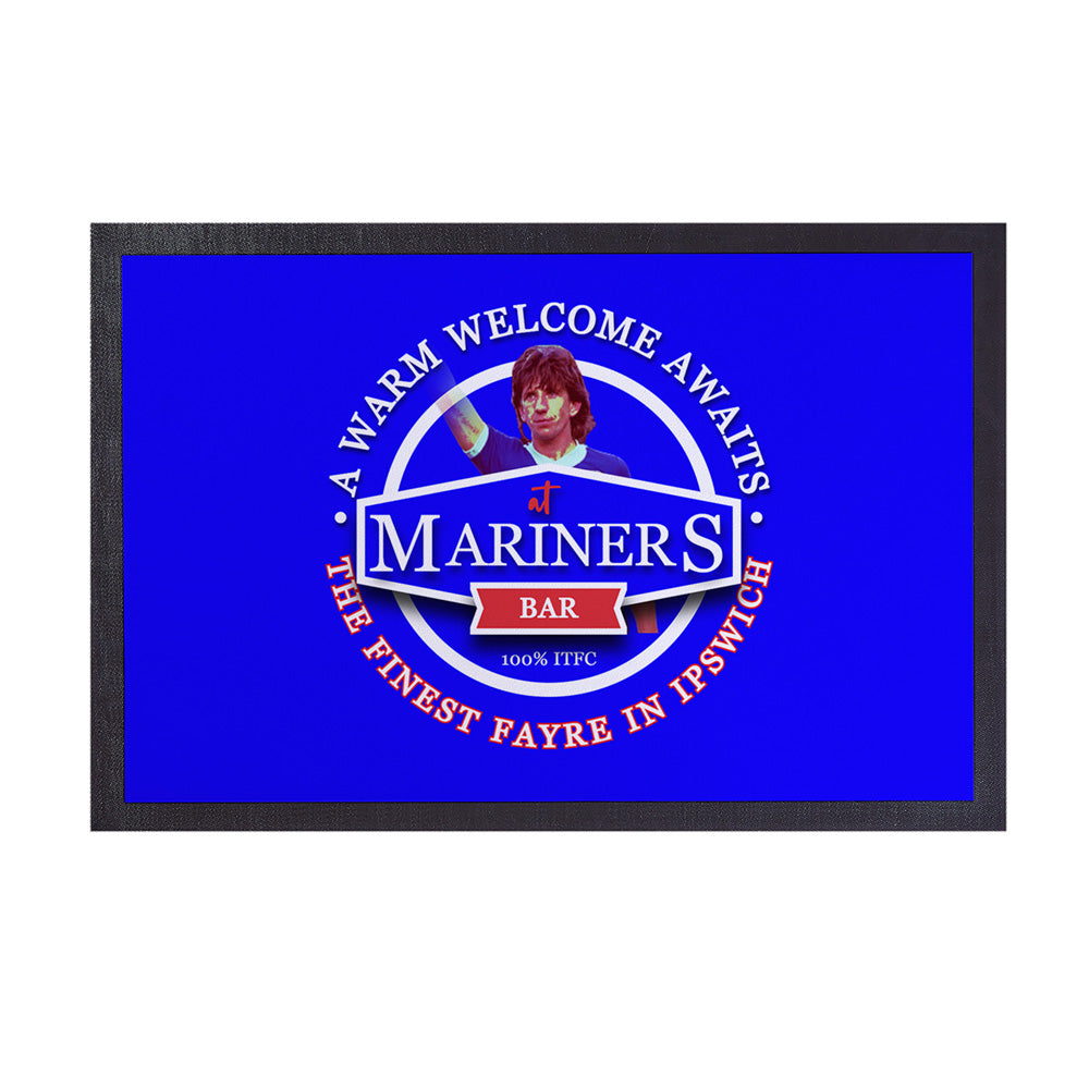 Ipswich Paul Mariner  - Football Legends - Door Mat -60cm X 40cm