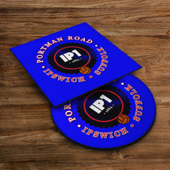 Ipswich Portman Road - Football Coaster - Square Or Circle