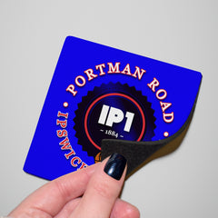 Ipswich Portman Road - Football Coaster - Square Or Circle
