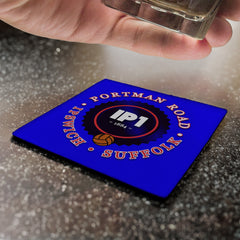 Ipswich Portman Road - Football Coaster - Square Or Circle