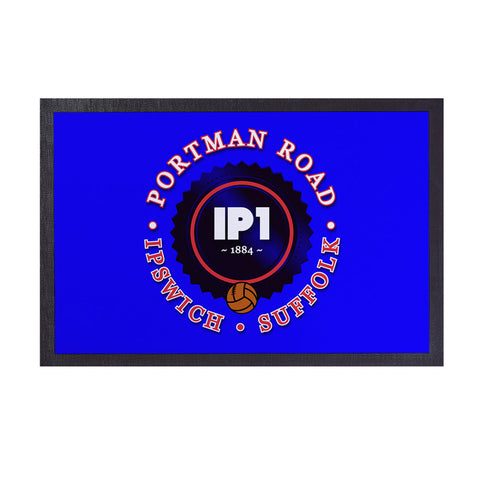 Ipswich Portman Road  - Football Legends - Door Mat -60cm X 40cm