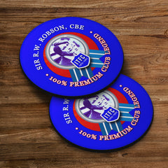 Ipswich Robson - Football Coaster - Square Or Circle