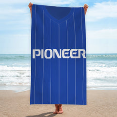 Ipswich Retro 1981 Home Shirt - Personalised Lightweight, Microfibre Retro Beach Towel - 150cm x 75cm