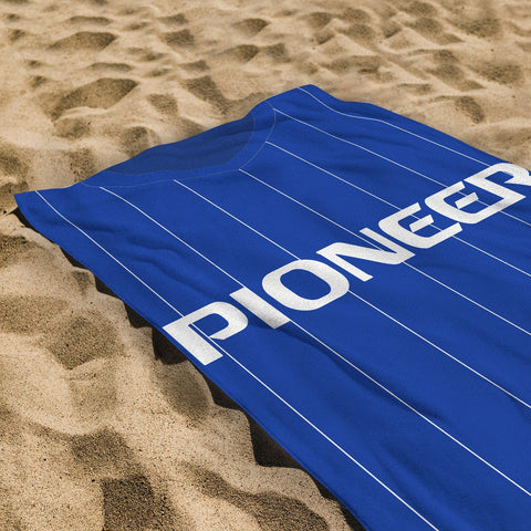 Ipswich Retro 1981 Home Shirt - Personalised Lightweight, Microfibre Retro Beach Towel - 150cm x 75cm