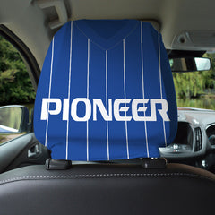Ipswich Retro 1981 Home Shirt - Retro Football Shirt - Pack of 2 - Car Seat Headrest Covers