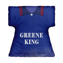 Ipswich Retro 1996 Home Shirt - Personalised Retro Shirt Cushion