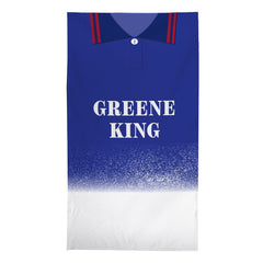 Ipswich Retro 1996 Home Shirt - Personalised Lightweight, Microfibre Retro Beach Towel - 150cm x 75cm