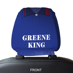 Ipswich Retro 1996 Home Shirt - Retro Football Shirt - Pack of 2 - Car Seat Headrest Covers