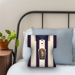 Ipswich Retro 1997 Away Shirt - Personalised Retro Shirt Cushion