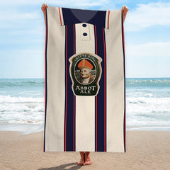 Ipswich Retro 1997 Away Shirt - Personalised Lightweight, Microfibre Retro Beach Towel - 150cm x 75cm