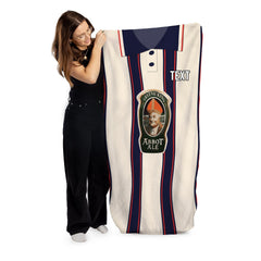 Ipswich Retro 1997 Away Shirt - Personalised Lightweight, Microfibre Retro Beach Towel - 150cm x 75cm