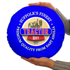 Ipswich Tractor Boy - Football Legends - Circle Cushion 14inch