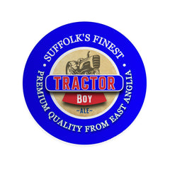 Ipswich Tractor Boy - Football Coaster - Square Or Circle