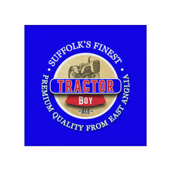 Ipswich Tractor Boy - Football Coaster - Square Or Circle
