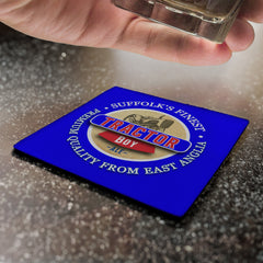 Ipswich Tractor Boy - Football Coaster - Square Or Circle