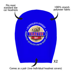 Ipswich Tractor Boy - Football Legends - Headrest Cover