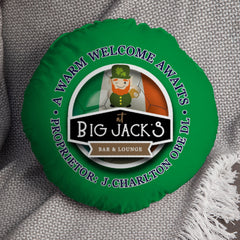 Ireland Charlton  - Legend Collection - Circle Cushion 14inch