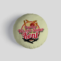 Kent Cricket Super  - Legend Collection - Circle Cushion 14inch
