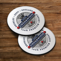 KENT Underwood - Cricket Coaster - Circle or Square