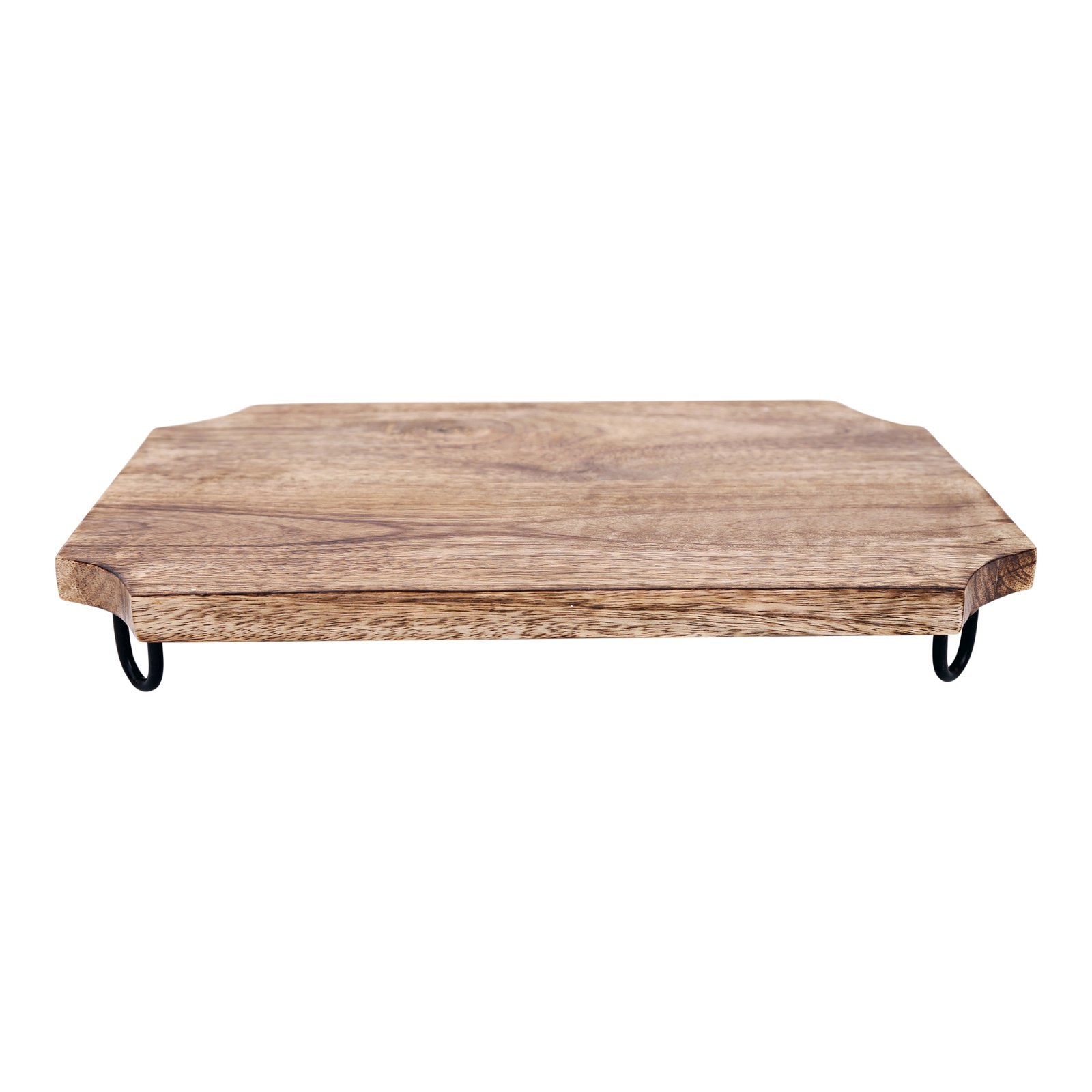 Wooden Distressed Chopping Board On Legs 39cm