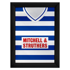 Kilmarnock 1985 Home Shirt - A4 Personalised Metal Sign Plaque
