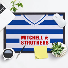 Kilmarnock 1985 Home Shirt - Personalised Retro Door Mat - 60cm x 40cm