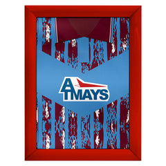 Kilmarnock 1993 Away Shirt - A4 Personalised Metal Sign Plaque