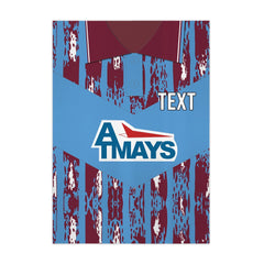 Kilmarnock 1993 Away Shirt - A4 Personalised Metal Sign Plaque