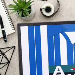 Kilmarnock 1997 Home Shirt - Personalised Retro Door Mat - 60cm x 40cm