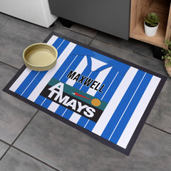 Kilmarnock 1997 Home Shirt - Personalised Retro Door Mat - 60cm x 40cm