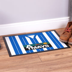 Kilmarnock 1997 Home Shirt - Personalised Retro Door Mat - 60cm x 40cm