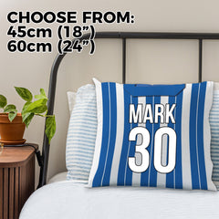 Kilmarnock 1997 Home Shirt - 45cm or 61cm Retro Cushion