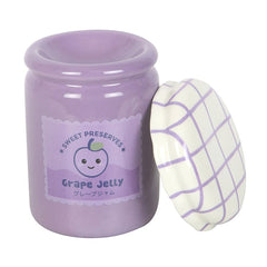 Grape Jelly Jar Oil Burner and Wax Warmer