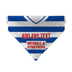Kilmarnock 1985 Home Shirt - Personalised Pet Bandana - 4 Sizes