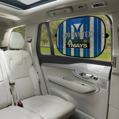 Kilmarnock 1997 Home Shirt - Personalised Retro Football Car Sun Shade - Set of 2