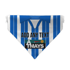Kilmarnock 1997 Home Shirt - Personalised Pet Bandana - 4 Sizes