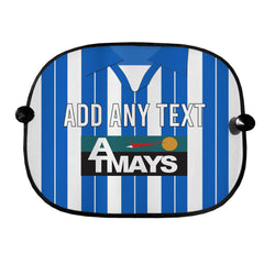 Kilmarnock 1997 Home Shirt - Personalised Retro Football Car Sun Shade - Set of 2
