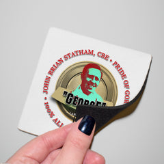 Lancashire George - Cricket Coaster - Circle or Square