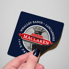 Lancashire Maclaren  - Cricket Coaster - Circle or Square
