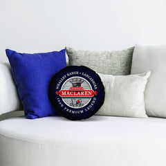 Lancashire Cricket Maclaren  - Legend Collection - Circle Cushion 14inch