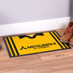 Livingston 1997 Home Shirt - Personalised Retro Door Mat - 60cm x 40cm