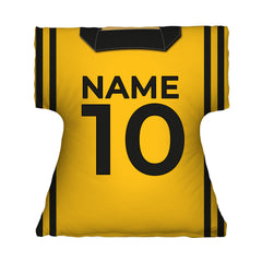 Livingston 1997 Home Shirt - Personalised Retro Shirt Cushion