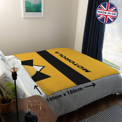 Livingston - 2001 Home - Personalised Retro Fleece Blanket 150cm X 150cm