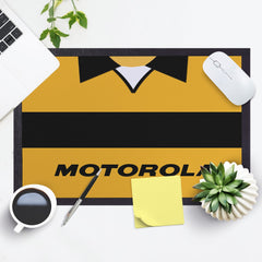 Livingston 2001 Home Shirt - Personalised Retro Door Mat - 60cm x 40cm